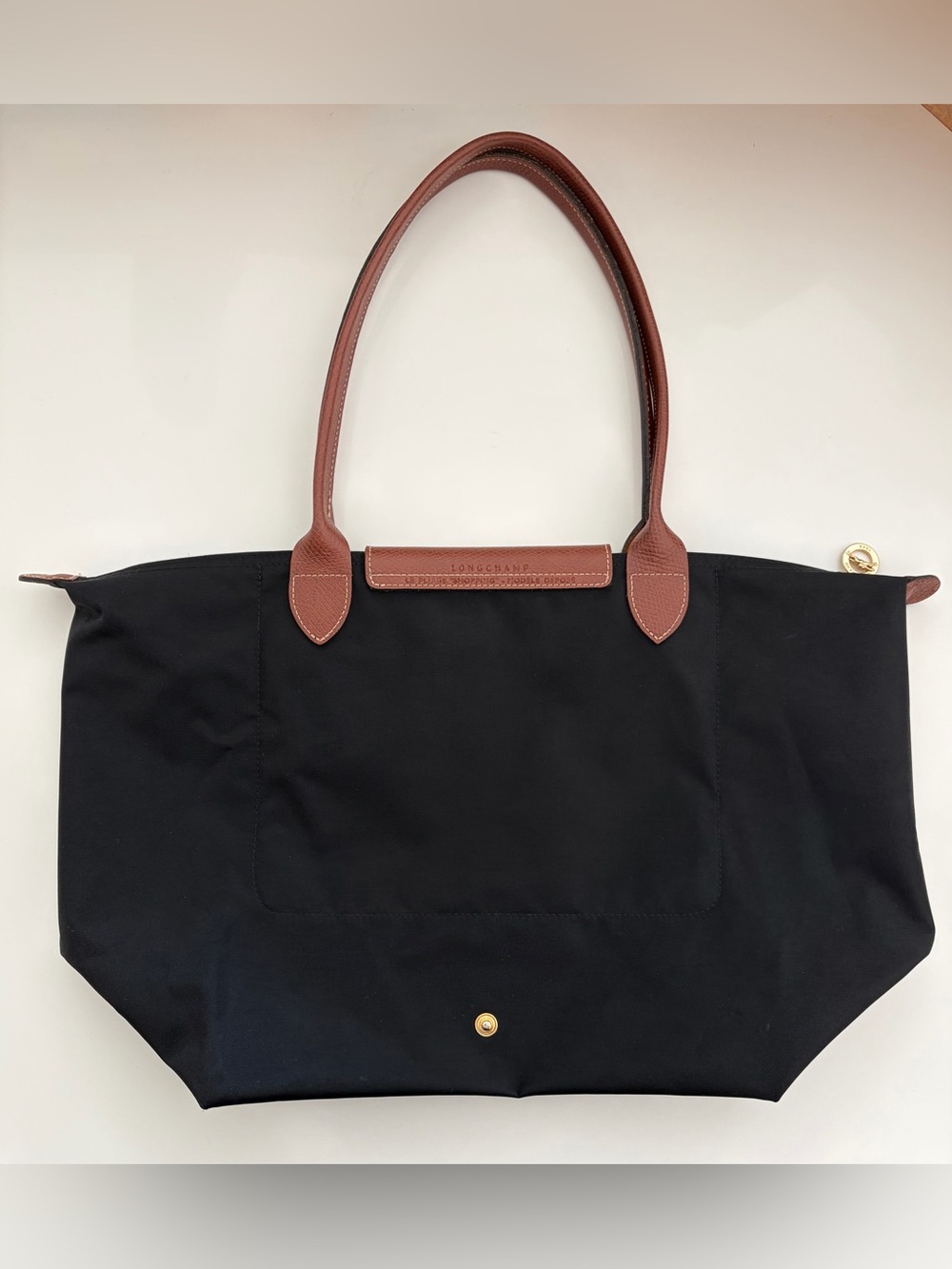 Longchamp Le Pliage Original L Tote Bag Black - Picture 4 of 16
